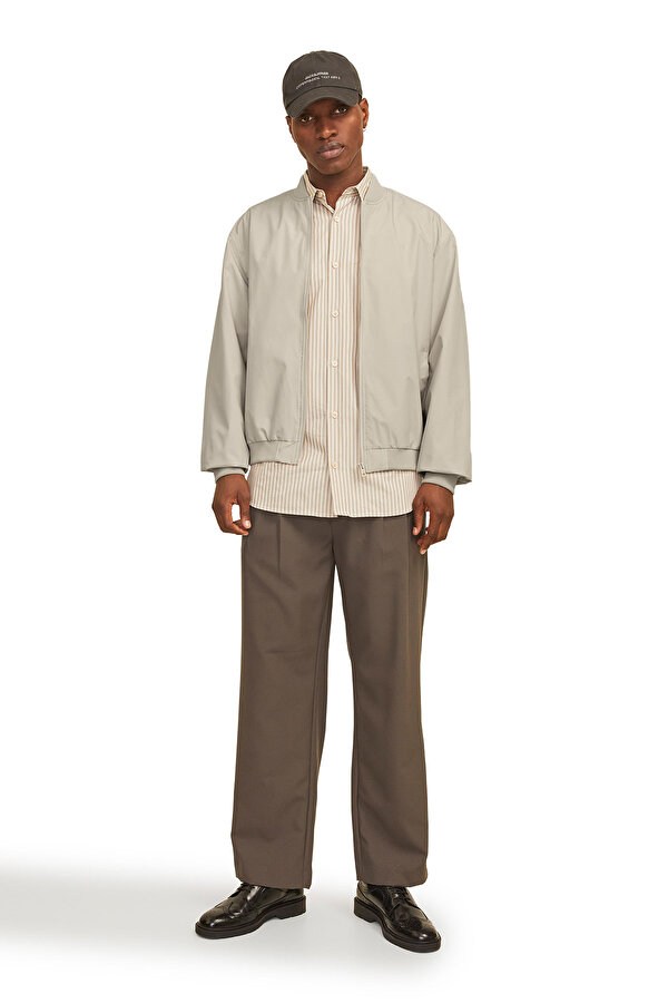 Jack & Jones JJECHARGE BOMBER JACKET N Bej Erkek Ceket