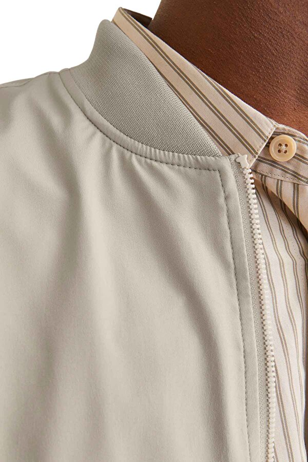 Jack & Jones JJECHARGE BOMBER JACKET N Bej Erkek Ceket