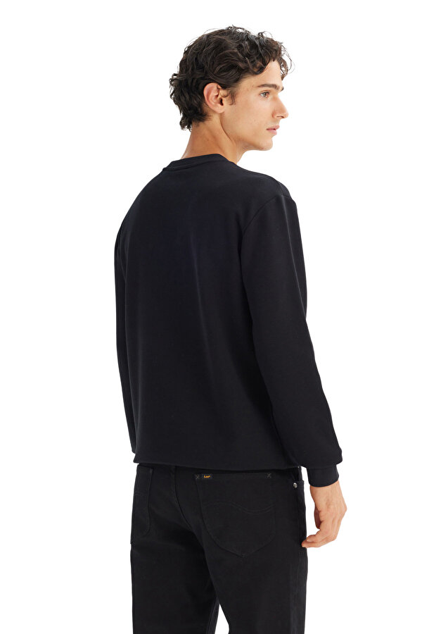 Lee Grafik Logo Erkek Baskılı Siyah Erkek Bot