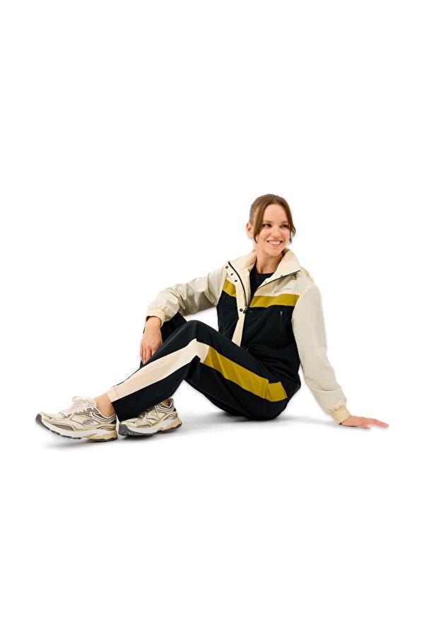 Skechers S2520221 W Color Block Micro Pant Siyah Kadın Pantolon