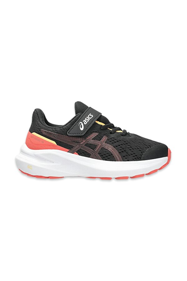 asics 1014A344 Gt-1000 13 Ps Koşu Siyah-Kırmızı Çocuk Spor Ayakkabı