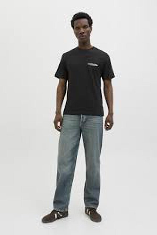 Jack & Jones 12281092 Jcolıdo Chest Tee Ss Crew Neck Fst Erkek T-Shirt