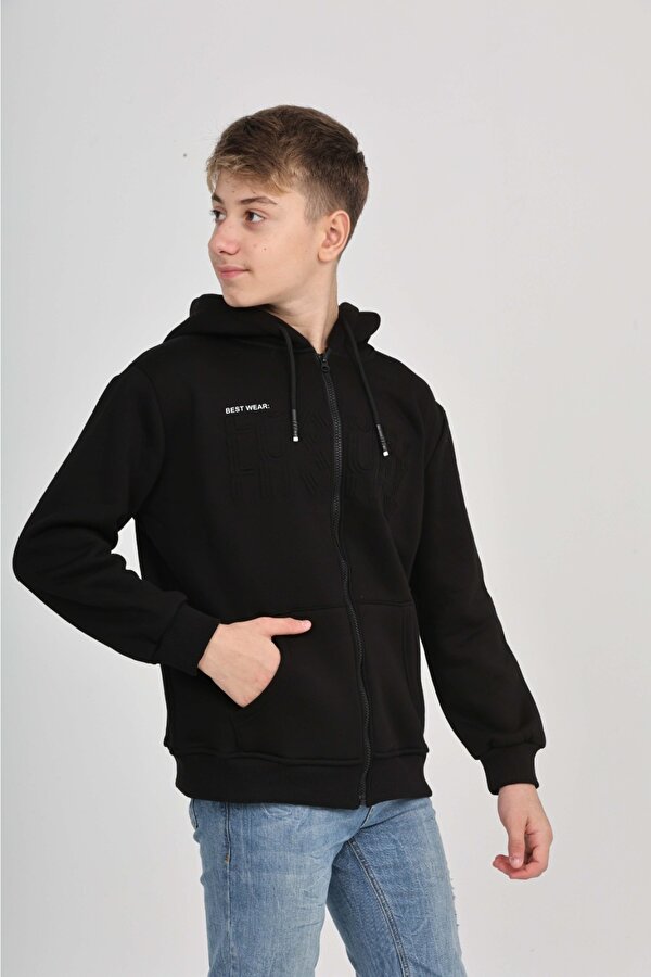 Toontoy Kids Toontoy Erkek Çocuk Luxury Baskılı Hırka