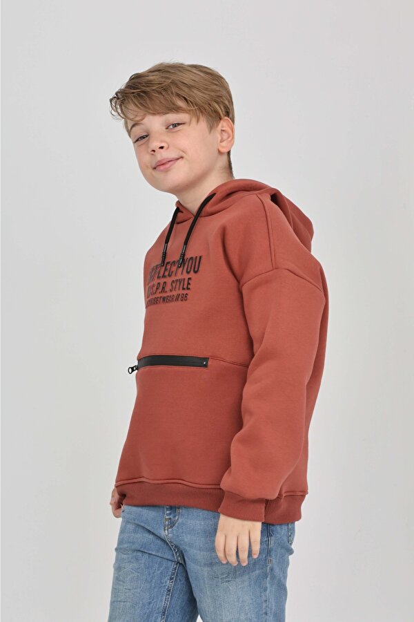 Toontoy Kids Toontoy Erkek Çocuk Reflect You Baskılı Sweatshırt