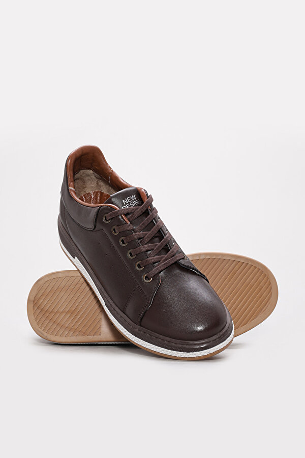 Fast Step Hakiki Deri  Erkek Casual Ayakkabı 406MA516