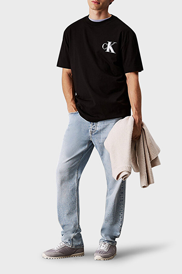 Calvin Klein Erkek T Shirt J30J327475 BEH