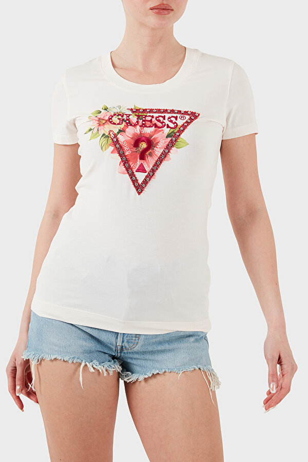 Guess Bayan T Shirt W5GI10 J1314 G012
