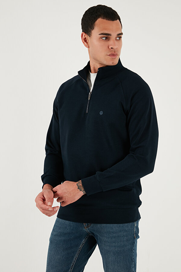 Buratti Erkek Sweat 5901232 LACİVERT