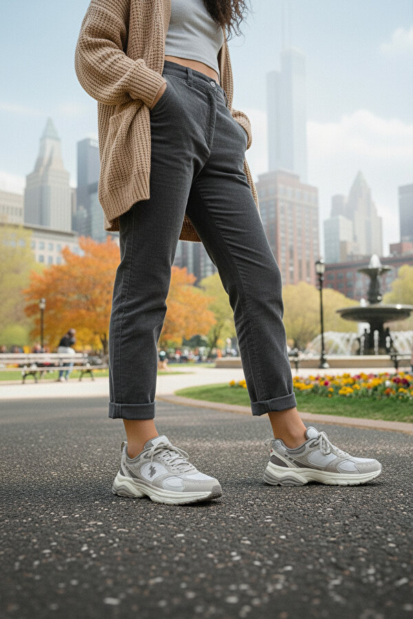 JUNO 5PR Vizon Kadın Sneaker - Görsel 3