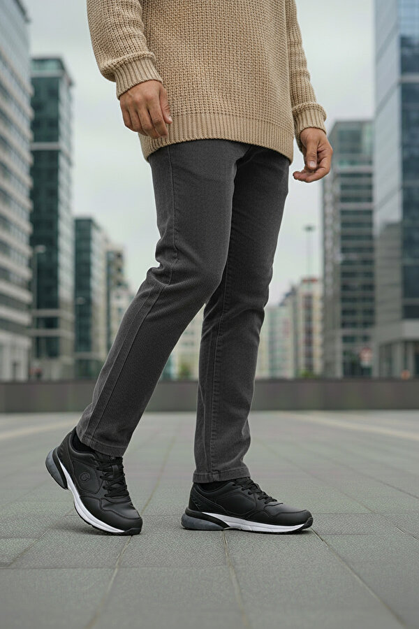 KAI PU 5PR Siyah Erkek Sneaker - Görsel 3