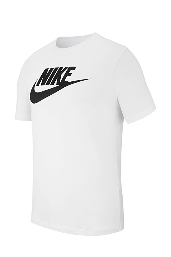 Nike M NSW TEE ICON FUTURA Beyaz Erkek Kısa Kol T-Shirt