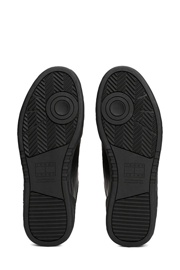 (NEW)TJM CUPSOLE LEATHER Siyah Erkek Sneaker - Görsel 7