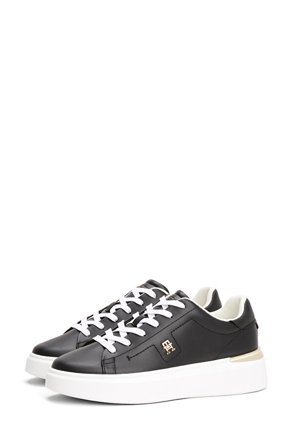 TH FASHION COURT SNEAKER Siyah Kadın Sneaker - Görsel 3