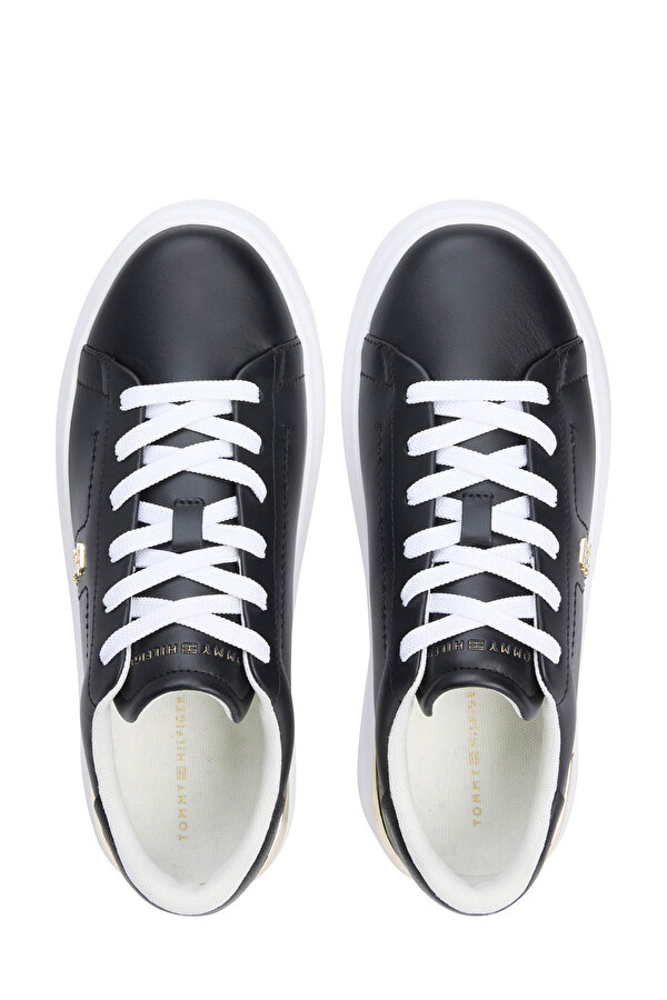 TH FASHION COURT SNEAKER Siyah Kadın Sneaker - Görsel 6