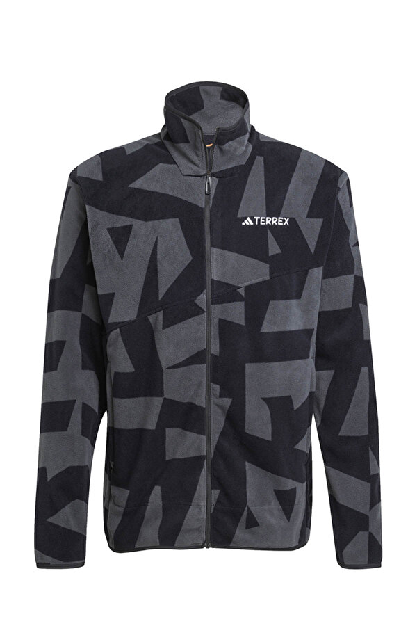 adidas MT AOP FZ FL Siyah Erkek Polar