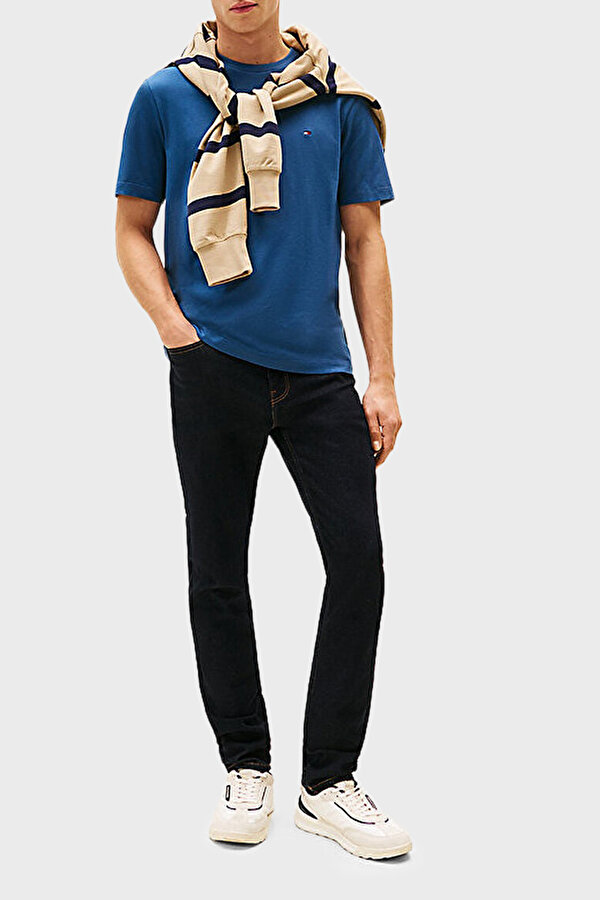 Tommy Hilfiger Erkek T Shirt MW0MW39995 DBZ