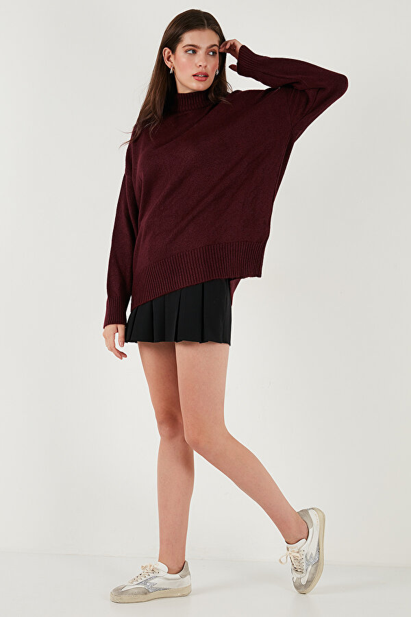 Lela Bayan Kazak 680KZ00469S2 ANTRASİT-BORDO