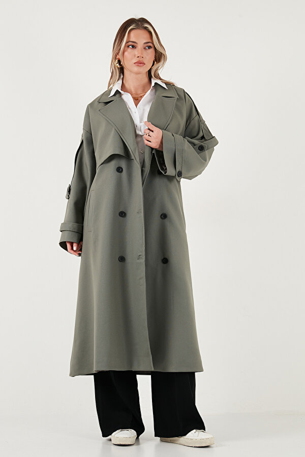 Lela Bayan Trençkot 6839476 HAKİ