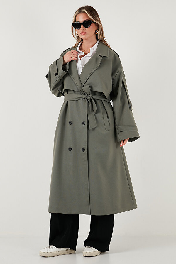 Lela Bayan Trençkot 6839476 HAKİ