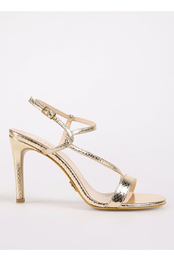 Fabrika Altın Kadın Topuklu Ayakkabı BOBBIE