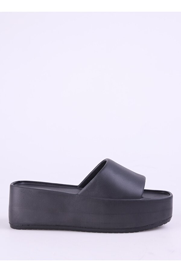 Fabrika Siyah Kadın Plaj Terliği HARPER