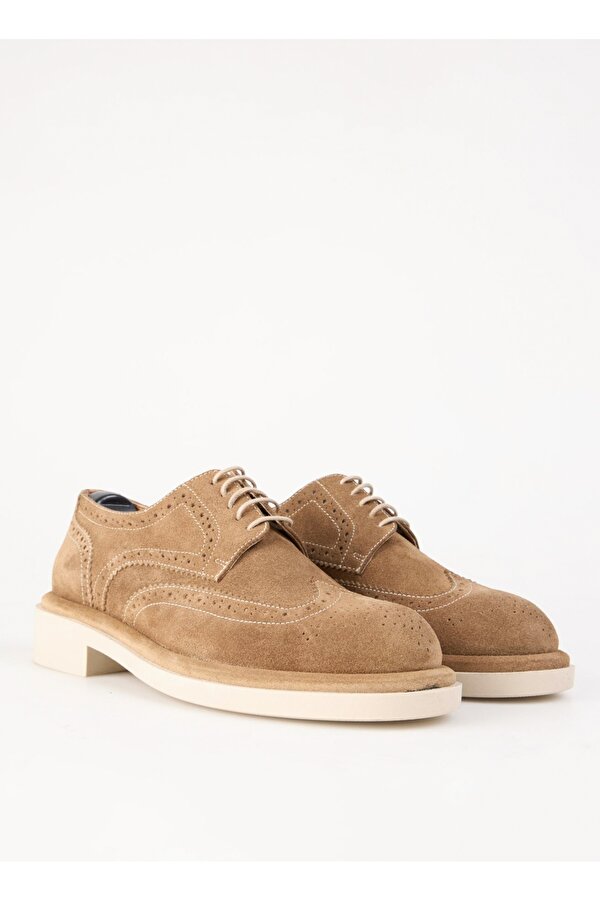 Fabrika Süet Süet Bej Erkek Günlük Ayakkabı VANCE-TORNADO