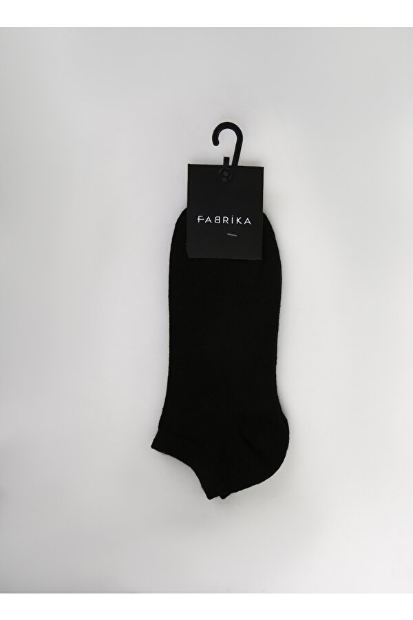 Fabrika Siyah Erkek Sneaker Çorabı UL-ERK-PTK
