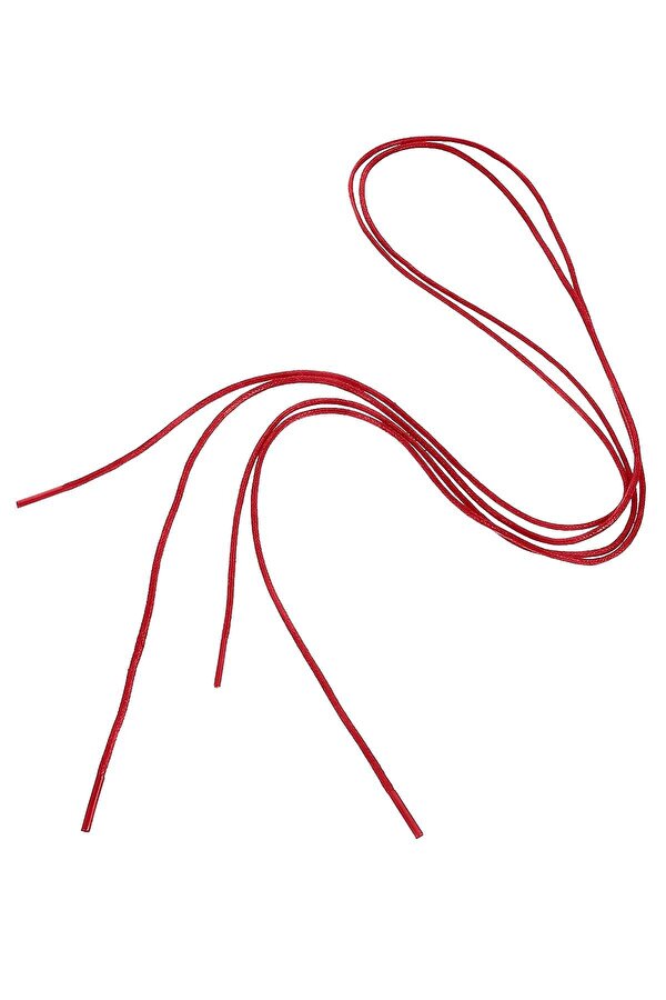 Hapshoe 50 Cm Kırmızı Mumlu Klasik Ayakkabı Bağcığı