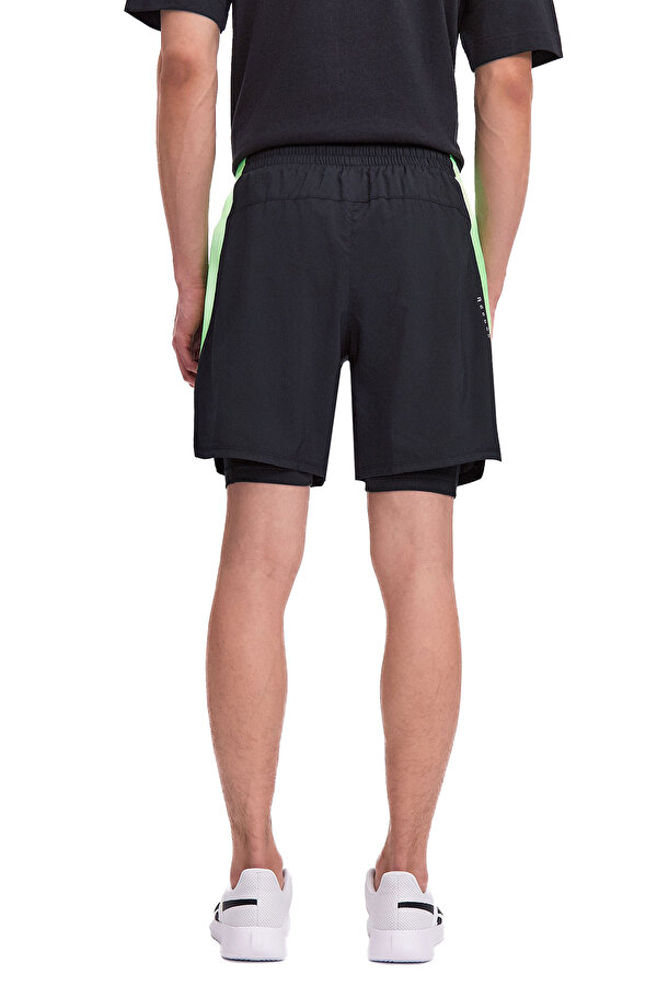 REEBOK Clothing Reebok Running 2-1 Short Черный