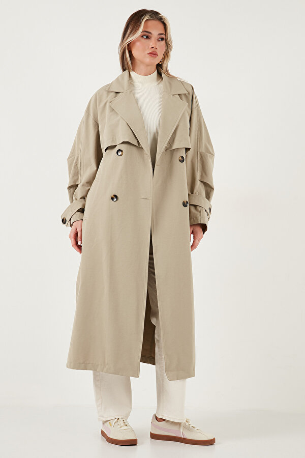 Lela Bayan Trençkot 6839605 AÇIK YEŞİL