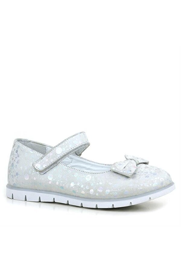 Rakerplus Hakiki Deri Desenli Cırtlı Kız Çocuk Babet