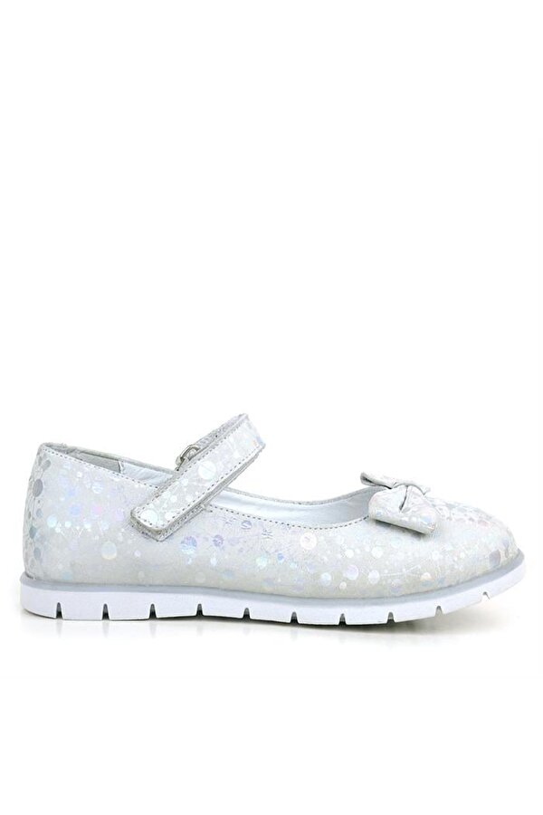 Rakerplus Hakiki Deri Desenli Cırtlı Kız Çocuk Babet