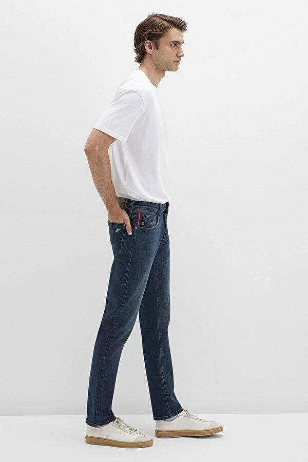 Mavi Erkek Jake Pro Move Gölgeli Jean Pantolon M0042290832 Lacivert