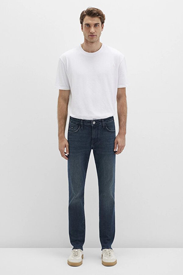 Mavi Erkek Jake Pro Move Gölgeli Jean Pantolon M0042290832 Lacivert