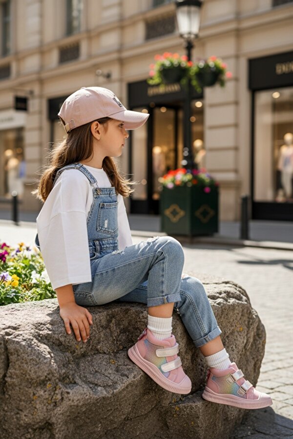 Muggo PAWS Kelebekli Çift Cırtlı Kız Bebek ve Çocuk Bot