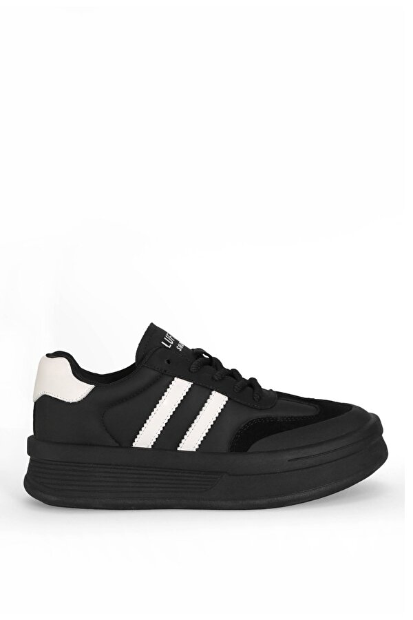 Lufian 121230019 Christina 25K Kadın Hakiki Deri Klasik Sneaker Siyah