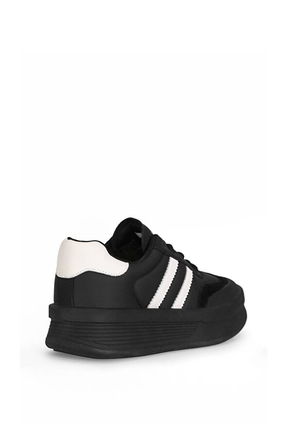 Lufian 121230019 Christina 25K Kadın Hakiki Deri Klasik Sneaker Siyah