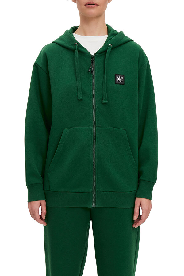 LUMBERJACK Clothing Lumberjack Sabine Hoodie Box Logo Зеленый 008