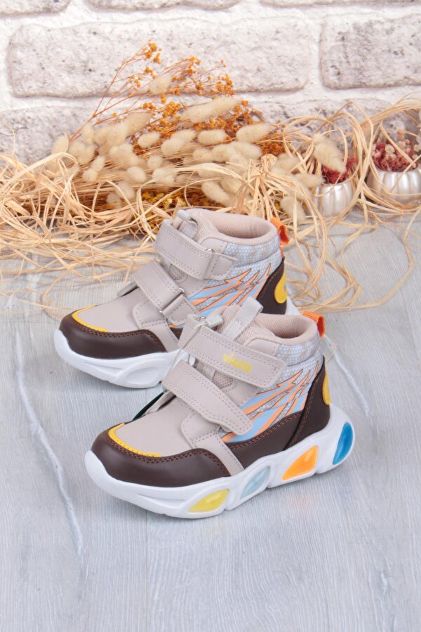 VICCO 946.B25K.420 David Bej Rahat Hafif Işıklı Erkek Çocuk Bot