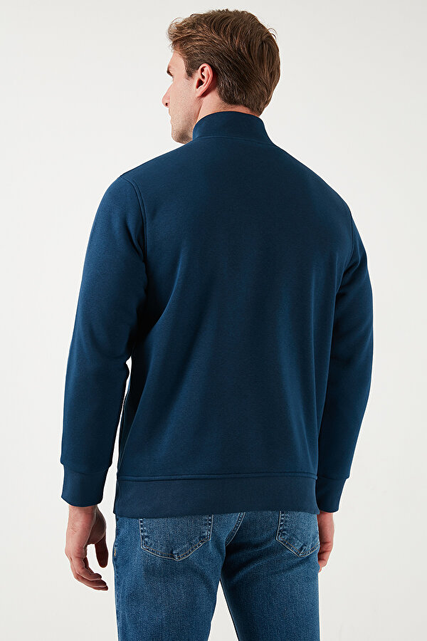 Buratti Erkek Sweat 59052592S2 Açık Haki-İndigo