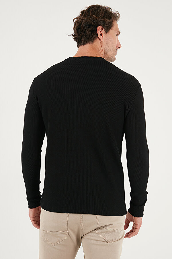 Buratti Erkek Sweat 5905073S2 LACİVERT-SİYAH
