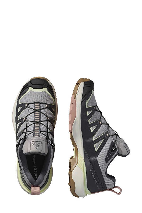 X ULTRA 360 EDGE GORE-TEX Gri Kadın Outdoor Ayakkabı - Görsel 6