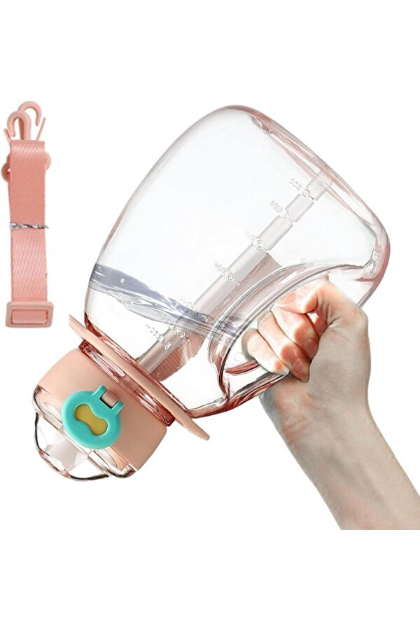 Shotay Hippo Su Matarası XL Tritan Sarı 1300Ml