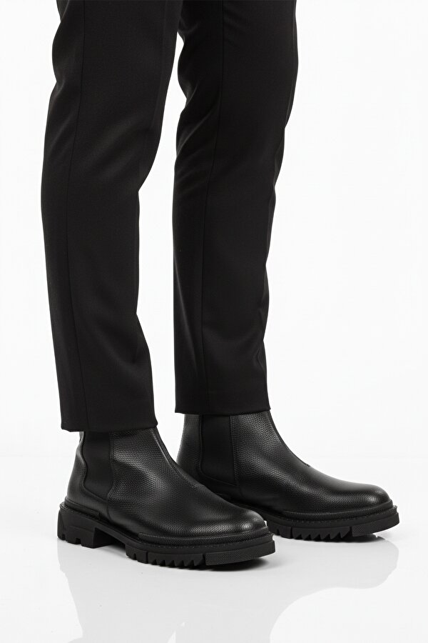 A Spor Aspor Siyah İçi Polarlı Erkek Chelsea Bot