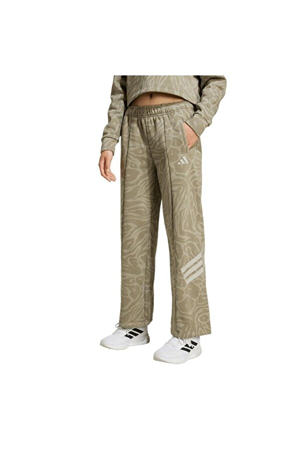 adidas Çocuk Yeşil  Eşofman Altı JG FI WIDE PT JW7545