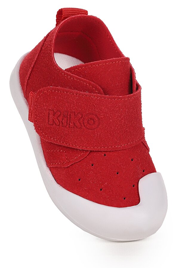 Kiko Kids Rosie İlk Adım Cırtlı Kız Bebek Günlük Ayakkabı Kırmızı