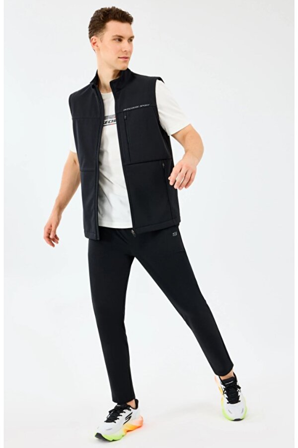 Skechers M Fitted Turtle Neck Softshell Vest S2520220 Erkek Yelek