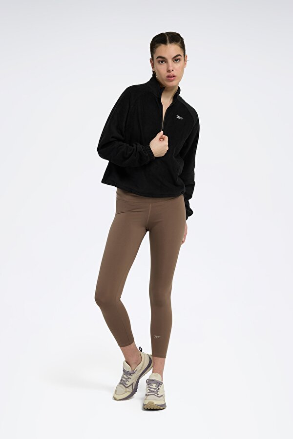 Reebok MYLA CROP 1/4 ZIP Siyah Kadın Ceket