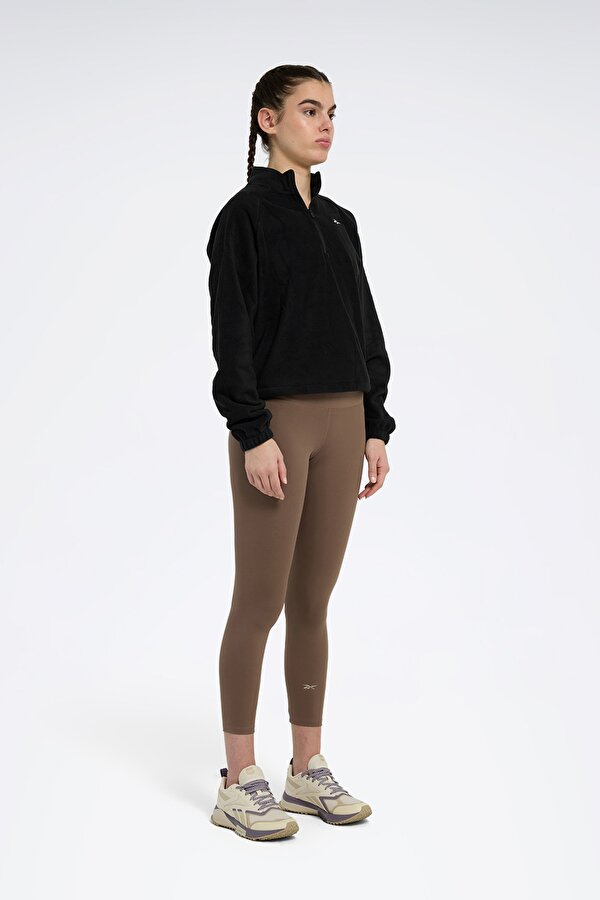 Reebok MYLA CROP 1/4 ZIP Siyah Kadın Ceket