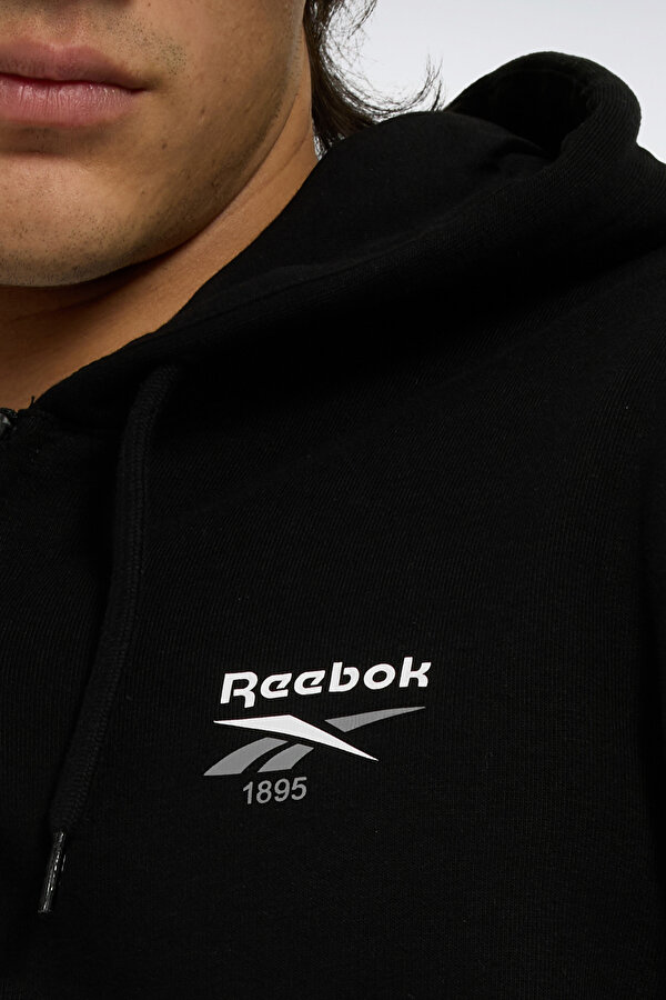 Reebok LCHES FZ Siyah Erkek Eşofman Üstü